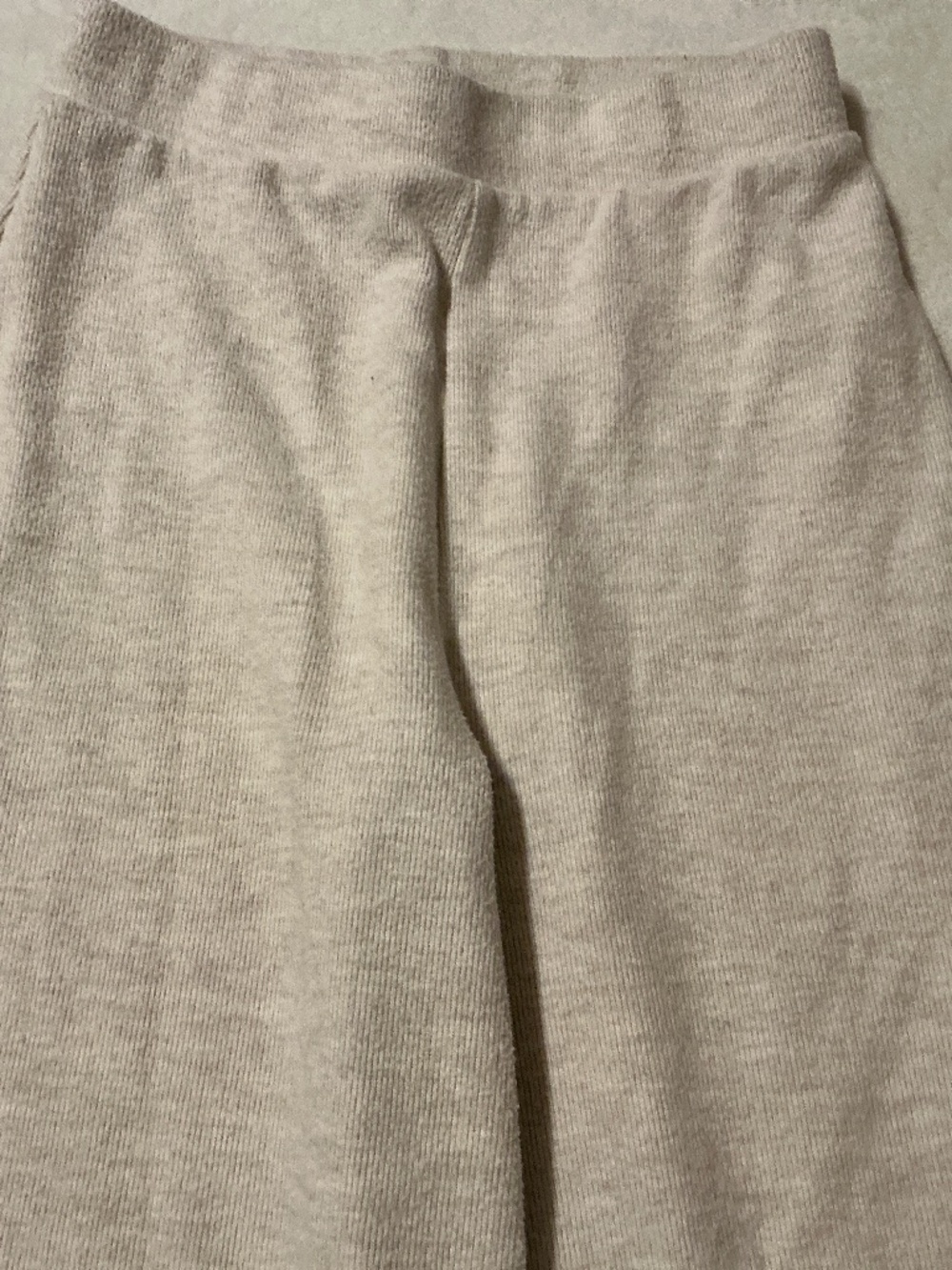 Zara tan wide legs sweatpants